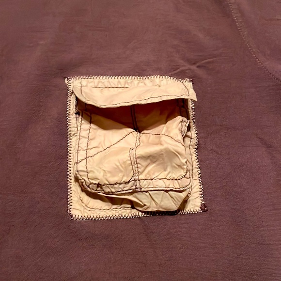 Men’s Brown Roberto Collina Pocketed T-Shirt | Medium | EUR SZ 50 | NWOT | - Picture 3 of 6